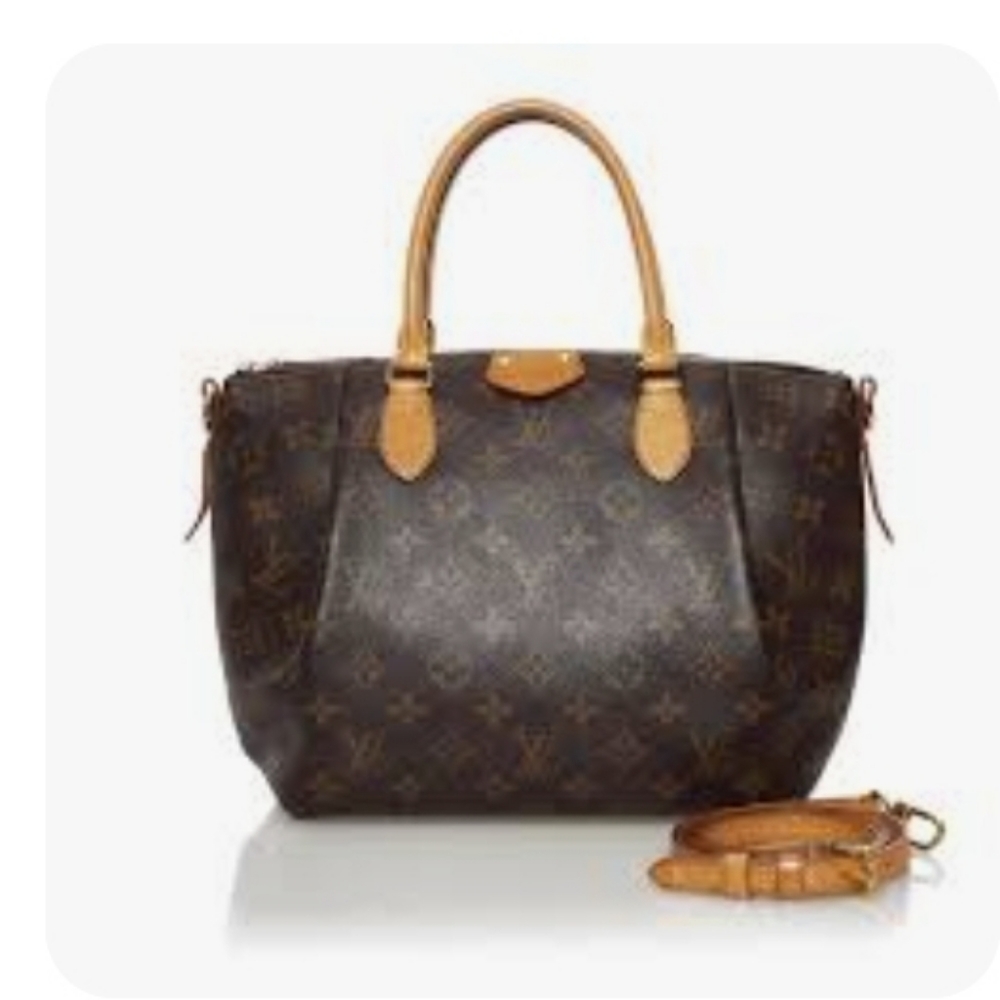 Louis Vuitton Monogram Canvas Brown and Tan Crossbody Handbag